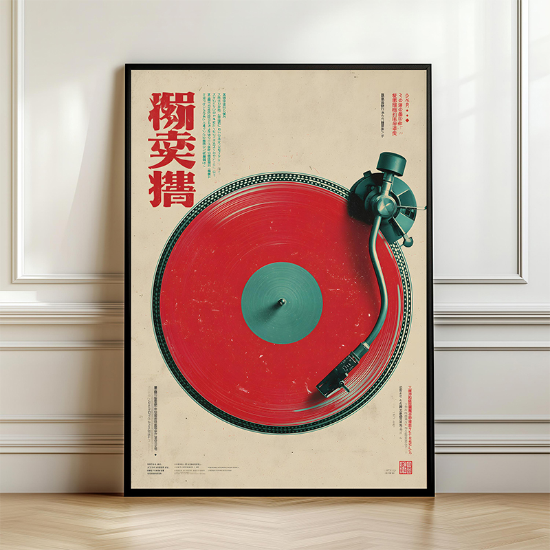 Japanische Schallplatte Retro  – Japanese Lifestyle Gifts Bewertung und Preis
