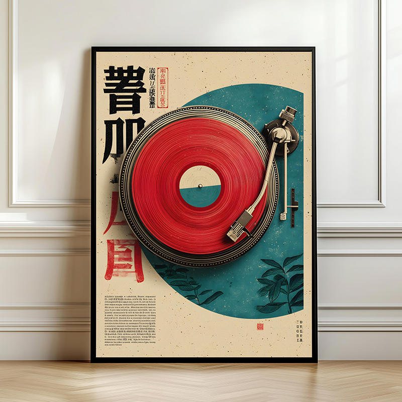 Japanische Schallplatte Retro  – Japanese Lifestyle Gifts Bewertung und Preis