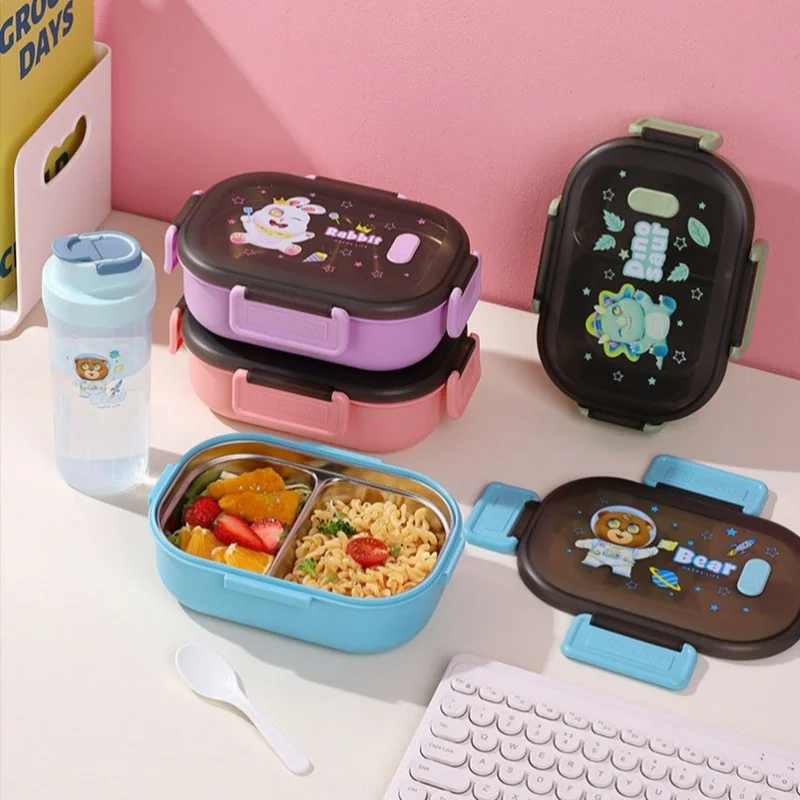 Lunchbox, 900 ml, Edelstahl, v – Bento Box Two Tier Bewertung und Preis