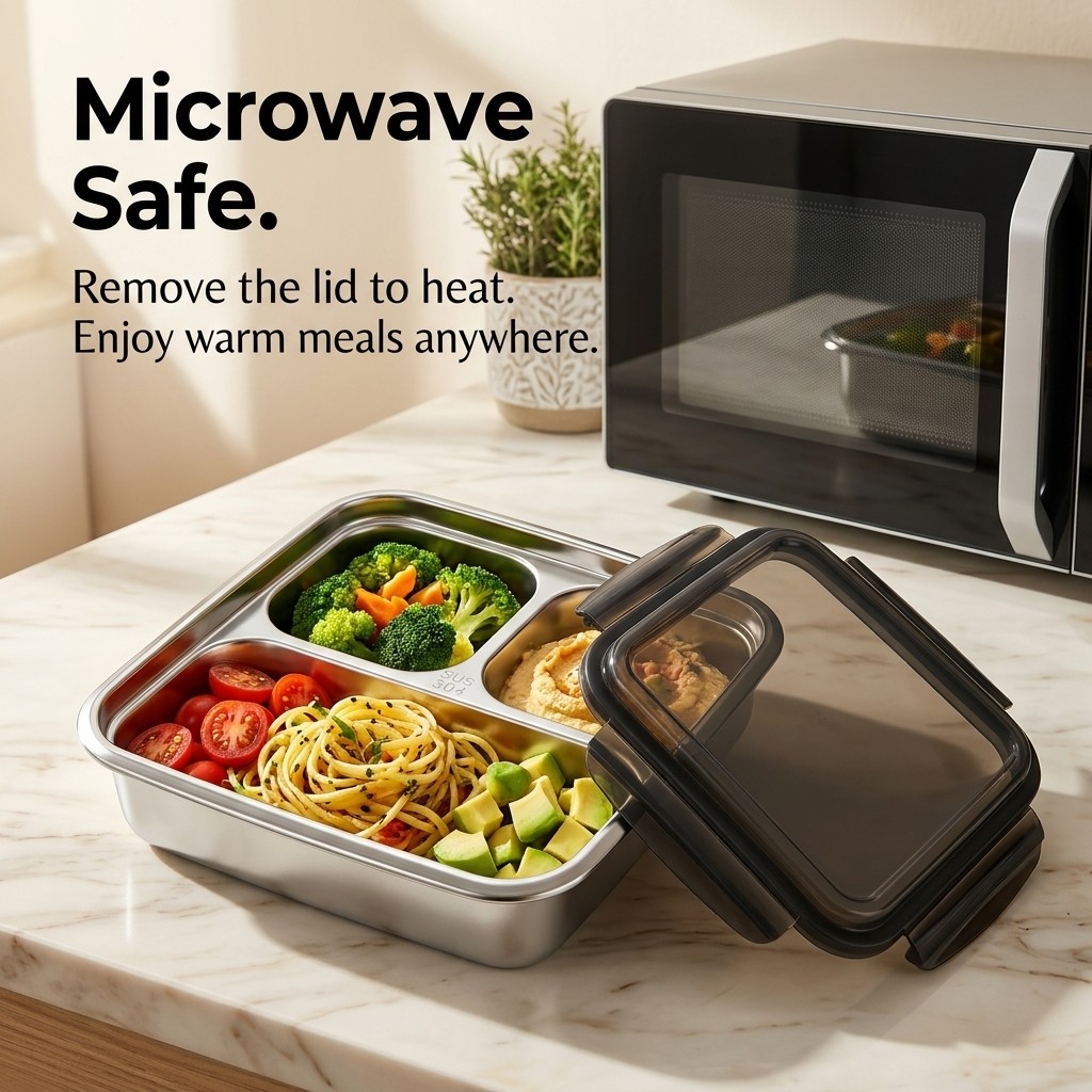 Großer Lunchbehälter mit Decke – Bento Box Two Tier Bewertung und Preis
