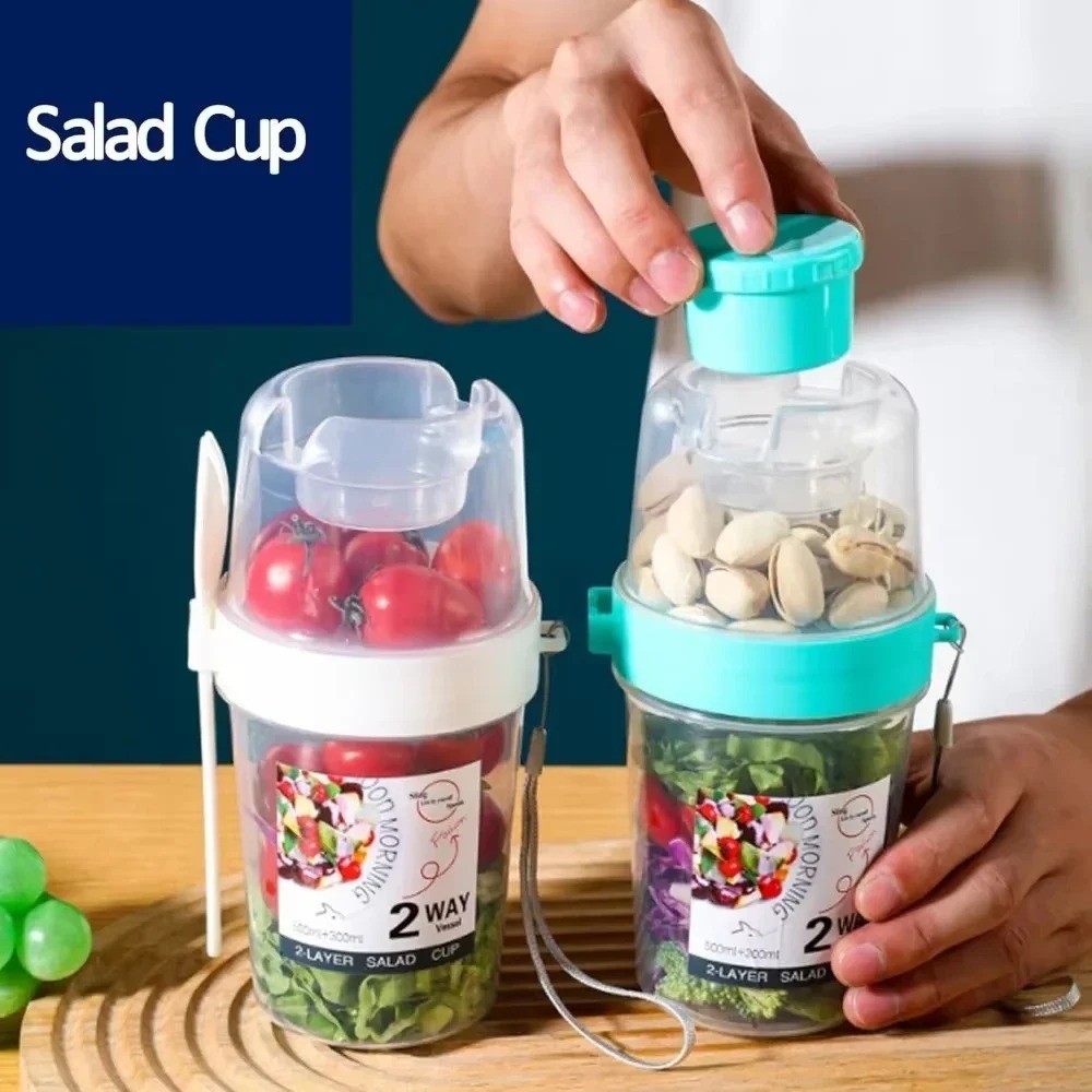 Tragbare Salat Tasse Frühstück – Bento Box Two Tier Bewertung und Preis