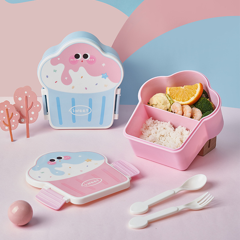 Niedliche Bento-Lunchbox, Schu – Bento Box Two Tier Bewertung und Preis