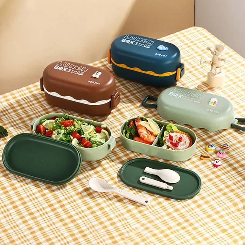850ml Lunchbox Doppels chichti – Bento Box Two Tier Bewertung und Preis