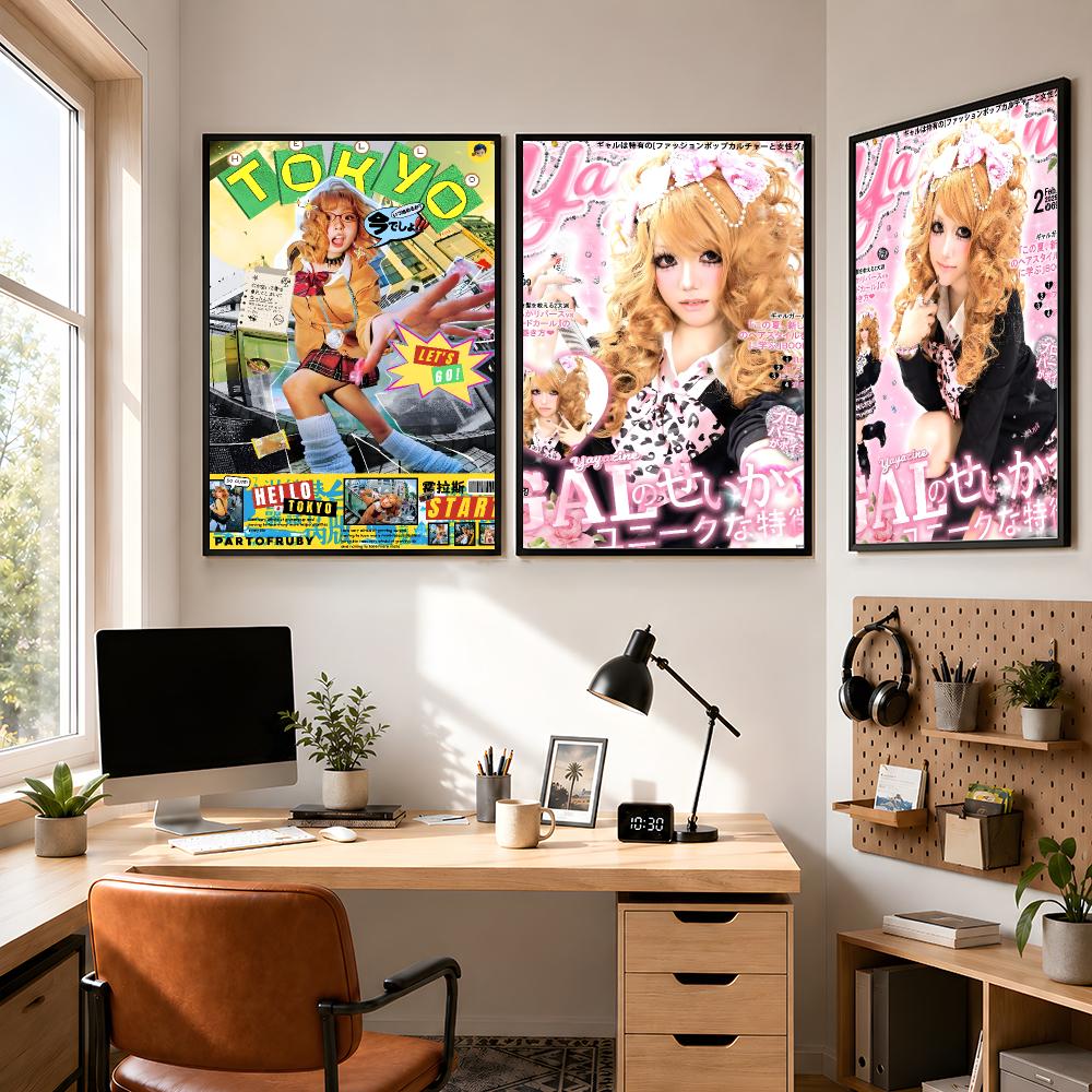 Modisches, cooles Gyaru-Poster – Japanese Lifestyle Gifts Bewertung und Preis